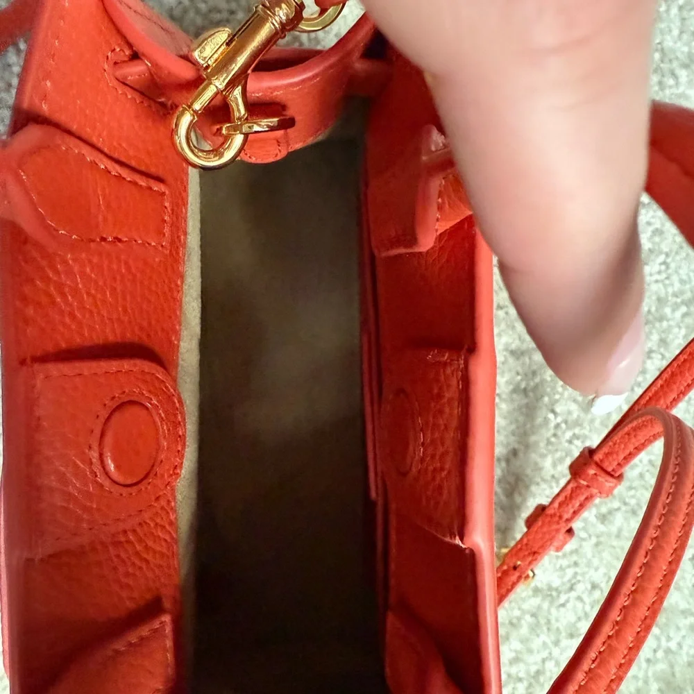 Veronica Beard Mini Dash Bag (Persimmon) - Picture 7 of 7